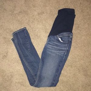 Small motherhood maternity skinny jeans